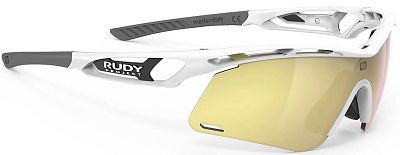 Превью  Велоочки RUDY PROJECT Tralyx+ Slim White Gloss, Линзы: Multilaser Gold (SP785769-0001)